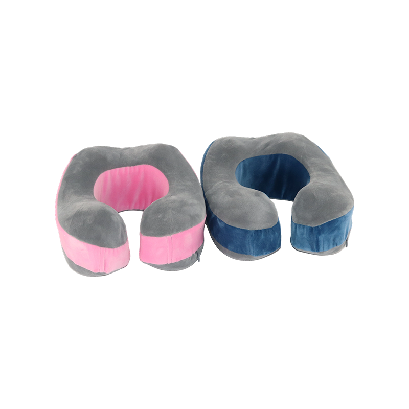 Almohadas de espuma viscoelástica para el cuello en varios colores