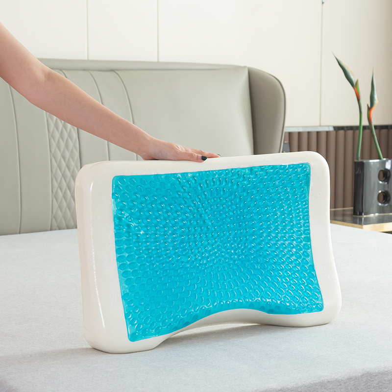 Almohadas de espuma viscoelástica refrescantes para el dolor de cuello